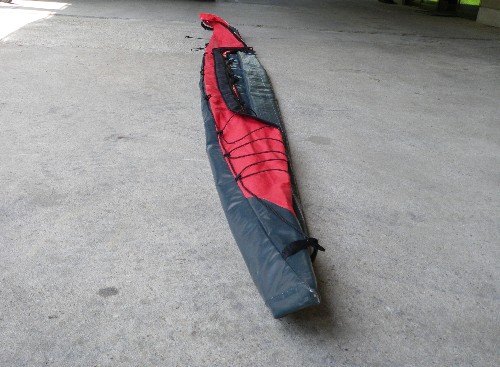 アルピナ（ALPINA）シリーズ船体布のたたみ方 : 折りたたみ式カヌー 